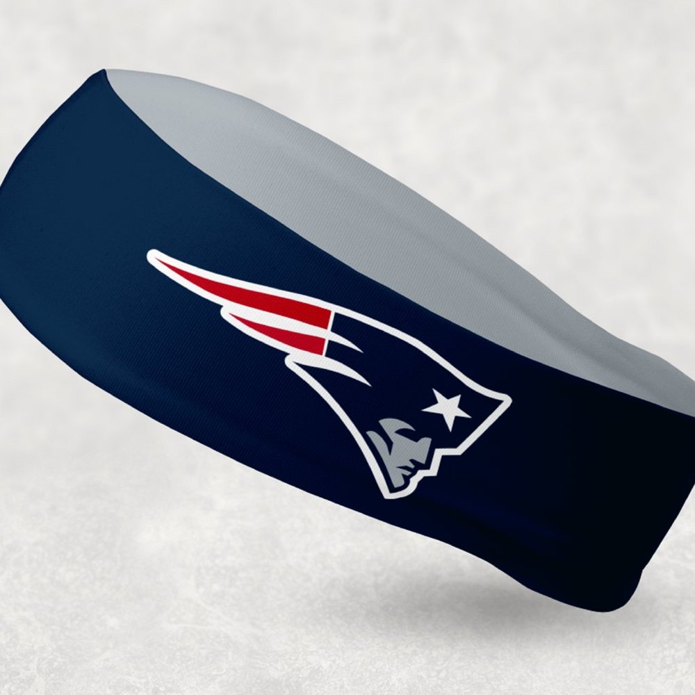 2 Pack - NEW - Reversible New England Patriots Headband